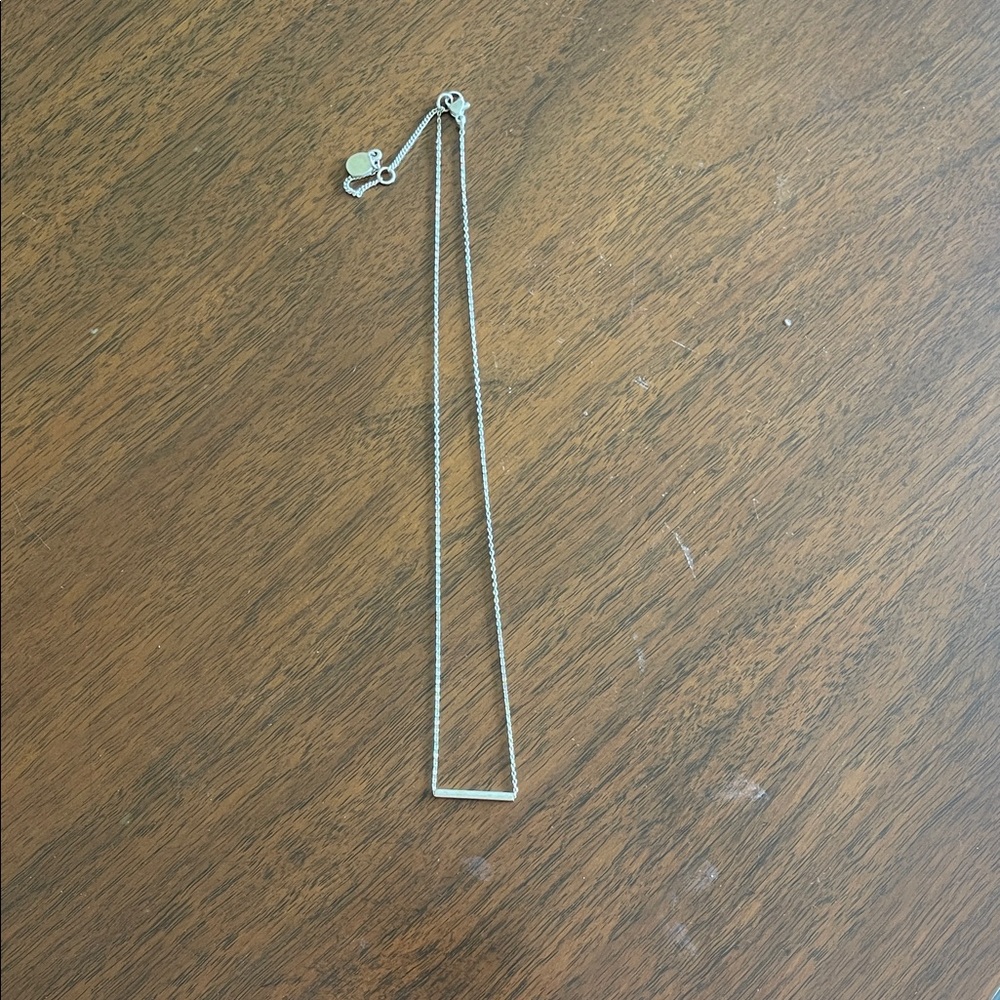 Hope Ave Minimal Silver Bar Necklace - Women's Jewelry